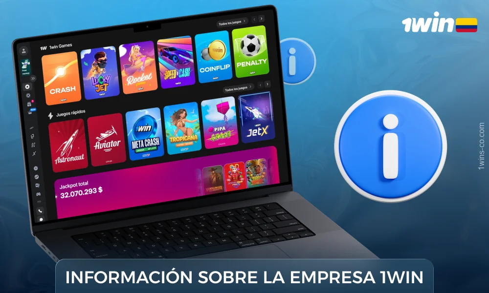 1Win es una plataforma autorizada y segura para apuestas deportivas y juegos de casino en Colombia